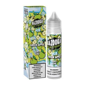 جویس بازوکا با طعم سیب سبز، یخ | Green Apple Ice