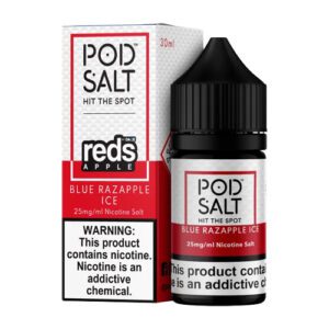سالت پادسالت با طعم بلوبری، تمشک، سیب، یخ | Reds Blue Razapple Ice