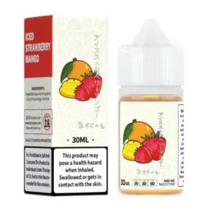 سالت توکیو با طعم انبه، توت فرنگی، یخ | Classic Iced Strawberry Mango
