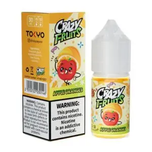 سالت توکیو با طعم پرتقال، سیب، یخ | Crazy Fruits Apple Oranges