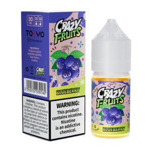 سالت توکیو با طعم بلوبری، یخ | Crazy Fruits Blueberry