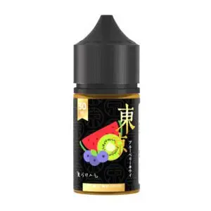 سالت توکیو با طعم بلوبری، کیوی، هندوانه، یخ | Golden Lush Kiwi Berry