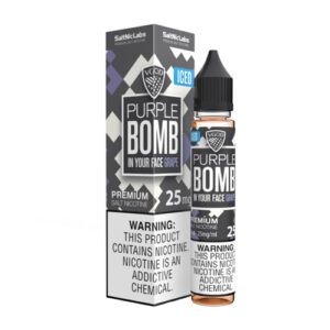سالت ویگاد با طعم انگور، یخ | Grape Bomb Ice