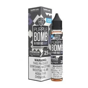 سالت ویگاد با طعم انگور، یخ | Grape Bomb Ice