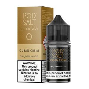 سالت پادسالت با طعم سیگار کوبایی، کارامل | Cuban Creme