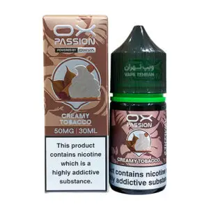 سالت اکسوا با طعم تنباکو، خامه | Creamy Tobacco سالت اکسوا با طعم تنباکو، خامه | Creamy Tobacco