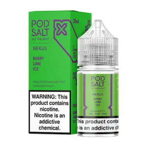 سالت پادسالت با طعم توت فرنگی، تمشک، بلوبری، لیمو، یخ | Berry Lime Ice