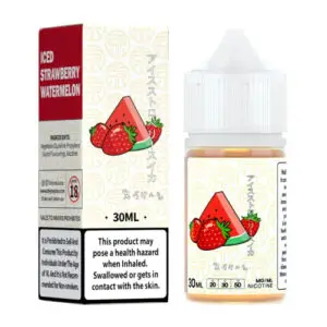 سالت توکیو با طعم توت فرنگی، هندوانه، یخ | Classic Iced Strawberry Watermelon
