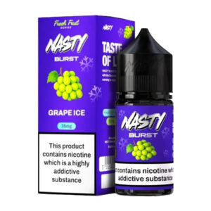 سالت نستی با طعم انگور، یخ | Burst Grape Ice | ویپ تهران